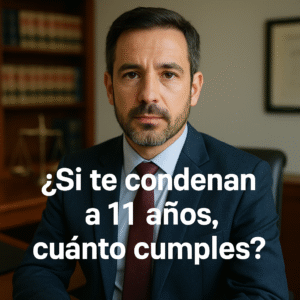 Lee más sobre el artículo ¿Si te condenan a 11 años, cuánto cumples?