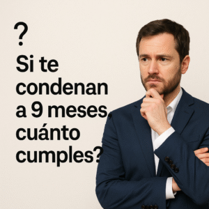 Lee más sobre el artículo ¿Si te condenan a 9 meses cuánto cumples?