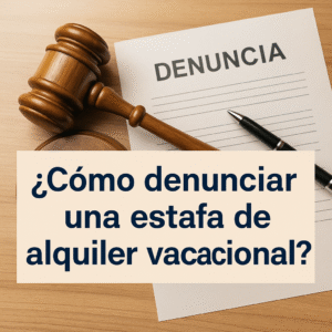 Lee más sobre el artículo ¿Cómo denunciar una estafa de alquiler vacacional?