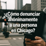 ¿Cómo denunciar anonimamente a una persona en Chicago?