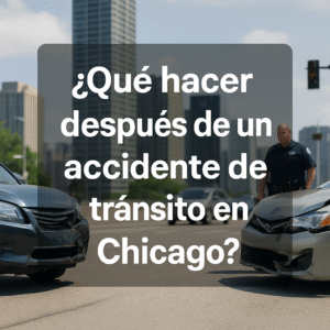 Lee más sobre el artículo ¿Qué hacer después de una accidente de tránsito en Chicago?