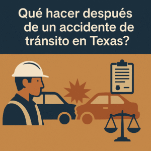 Lee más sobre el artículo ¿Qué hacer después de una accidente de tránsito en Texas?